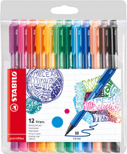 Cienkopis STABILO pointMAX etui 12 szt.