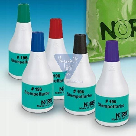 Noris 196 tusz do pieczątek specjalny zielony 50ml