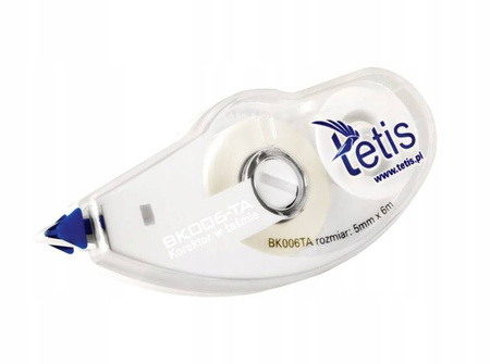 Korektor w taśmie Tetis BK006 5 mm / 6 m