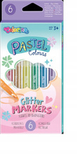 Flamastry brokatowe CoolPack Pastel 6 kol