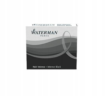 Naboje atramentowe Waterman Czarne 8szt.