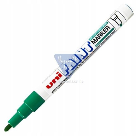 Uni marker olejowy PX-21 zielony