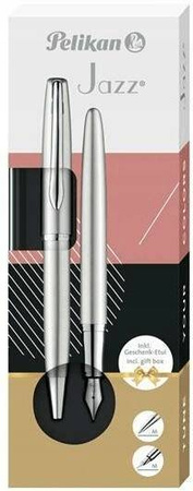 Pelikan Pióro i Długopis JazzNobleElegance silver
