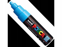 Marker Posca PC-7M - Uni - JASNY NIEBIESKI