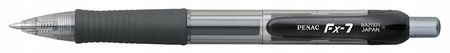 Długopis automatyczny żelowy FX7 0,7mm czarny