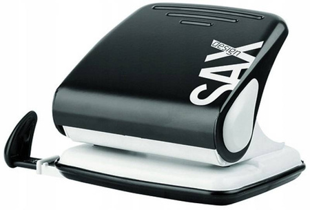 Dziurkacz Design 418 do 25 kartek czarny biurowy