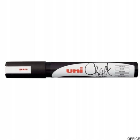 Uni marker kredowy PWE-5M czarny