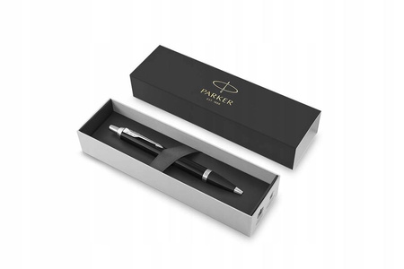 PARKER IM długopis Black Lacquer CT M