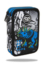COOLPACK PIÓRNIK PODWÓJNY Z WYPOSAŻENIEM JUMPER 2 T-REX