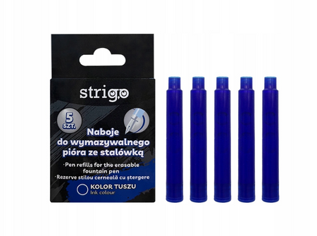 Pióro Strigo wymazywalne ze stalówką zielone