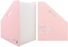 SYSTEM WOLNOSTĄJĄCY HARMONIJKOWY DELI A4 SERIA MACARON RÓŻOWY