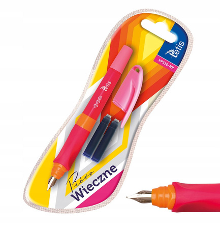 Pióro wieczne Tetis KP510 RÓŻOWY