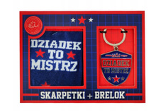 Set Pan Dragon skarbety + brelok My Hero Dziadek