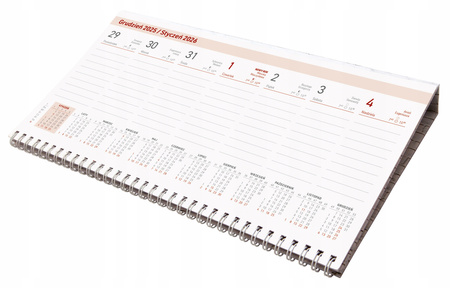 KALENDARZ BIUROWY PODSTAWKA TW