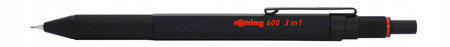 Rotring 600 3w1 Multi Pen Czarny