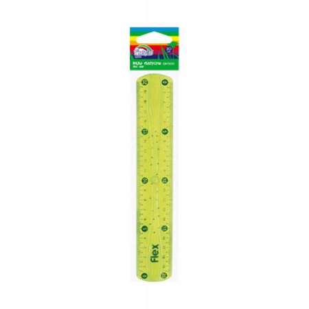 Linijka Fiorello plastikowa elastyczna 20cm GRF200