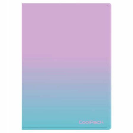 Teczka Clear Book Coolpack Gradient Blueberry