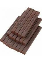 KIN SEPIA JASNY BRĄZ W SZTYFCIE 4397 7x7MM