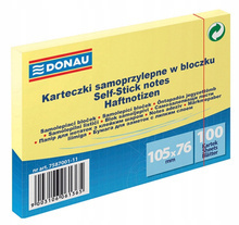 Bloczek samoprzylepny jasnożółty karteczki 12szt