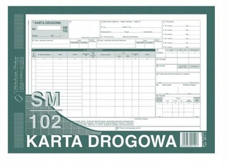 Karta drogowa A4 M&P 801-1N