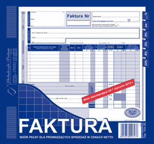Faktura netto Michalczyk i Prokop 102-2E 2/3 A4 80