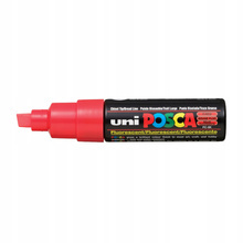 Uni marker Posca PC-8K plakatowy fluo czerwony