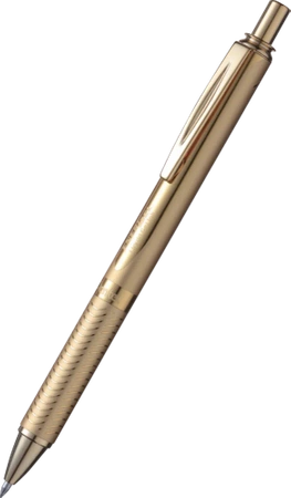 Pioro kulkowe Energel 0,7mm złota obudowa