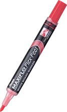 Marker suchościeralnyz elastyczną końcówką Pentel MWL5SBF czerwony