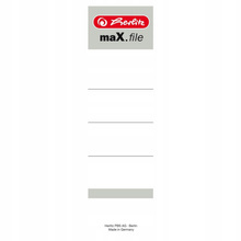 Etykieta wsuwana Herlitz maX.file 8 cm
