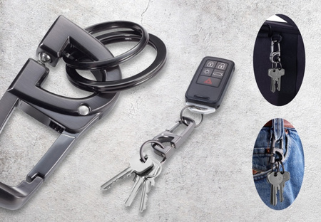 BRELOK DO KLUCZY TROIKA D-CLICK