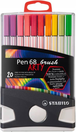 STABILO Pen 68 brush ColorParade 20 szt. ARTY