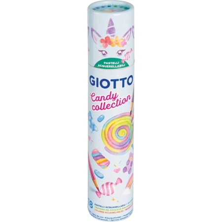 GIOTTO PASTELS TUBE CANDY 18 COLLECTION FILA