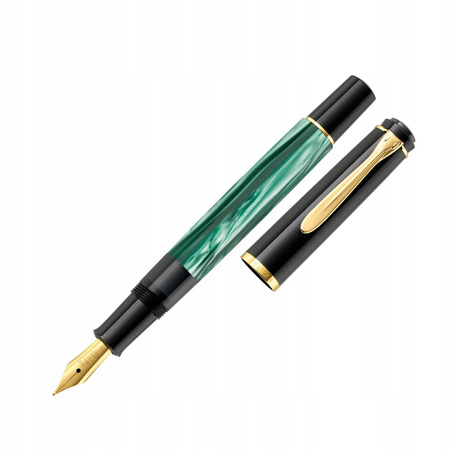 Pióro wieczne Pelikan M200 GreenMarbled EF