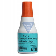 Tusz do stempli metalowych 50 ml CZERWONY NORIS