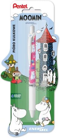 PIÓRO KULKOWE PENTEL BL77 MUMINKI MIX