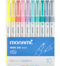 Zakreślacz  Essenti Twin 10 kol. Fantasy Coloring MonAmi (2060064364)