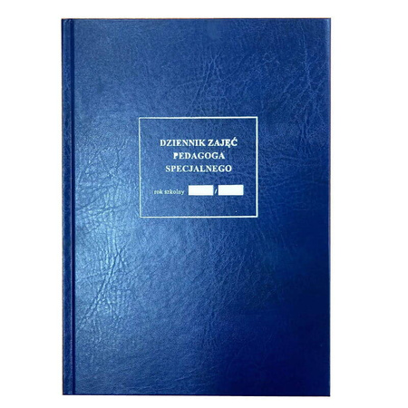Dziennik zajęć pedagoga specjalnego (oprawa introligatorska)