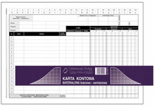 Druk karta kontowa ilość - wartość Michalczyk