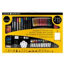 SIMPLY ART ZESTAW ZE SZTALUGĄ 215 ELEMENTÓW fila