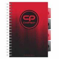 COOLPACK GRADIENT KOŁOZESZYT B5 CRANBERRY