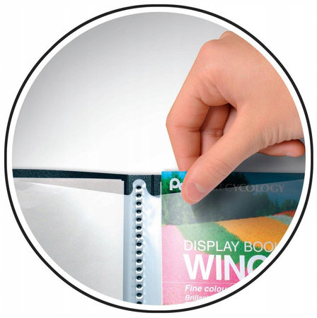 Album ofertowy Pentel A4 20 kieszeni seledynowa