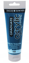 Farba akrylowa Daler Rowney 154 Phthalo Turquiose
