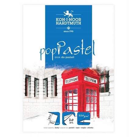 BLOK POP PASTEL 300X420 20ARK.220G K&N