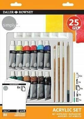 Zestaw Simply Acrylic 25 elementów do akrylu
