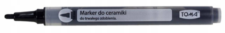 Marker do ceramiki Toma TO-740 CZARNY