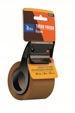 TAŚMA TETIS 48X25M BRĄZOWA ZE ZRYW.