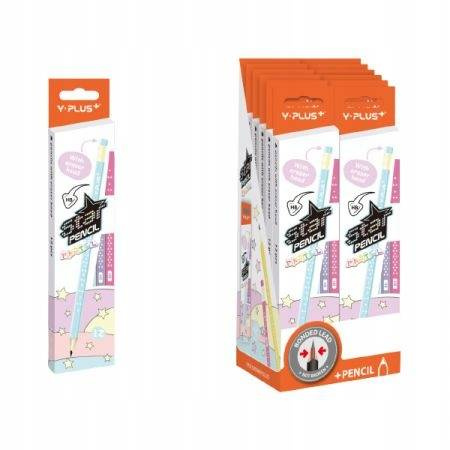 Ołówki w pastelowych kolorach, 12 sztuk