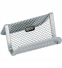 Stojak na wizytówki Grand srebrny