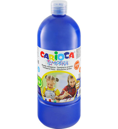 Farba Carioca tempera N 1000 ml (40430/17) granatowa