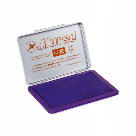 Poduszka do stempli HORSE nr 2 -fioletowa 110x70 m